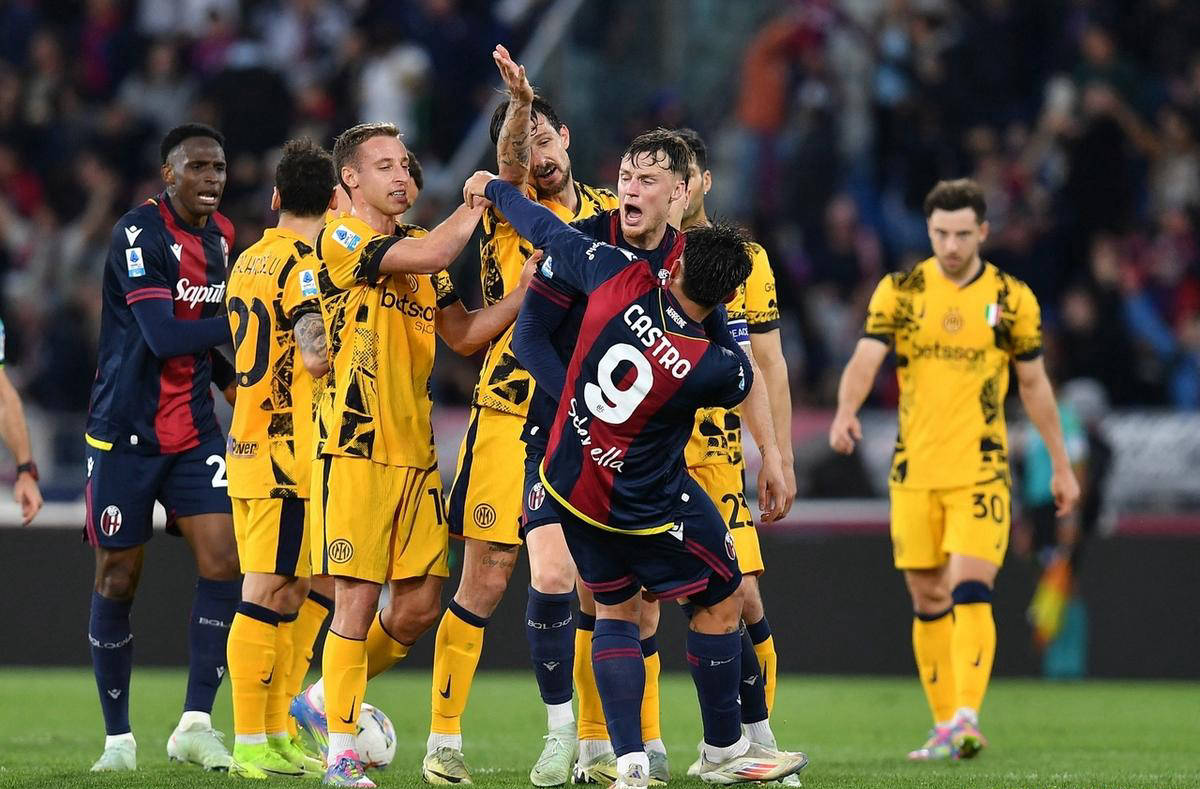 意甲最新积分战报：国米AC米兰接连失利 博洛尼亚逆袭重返前四