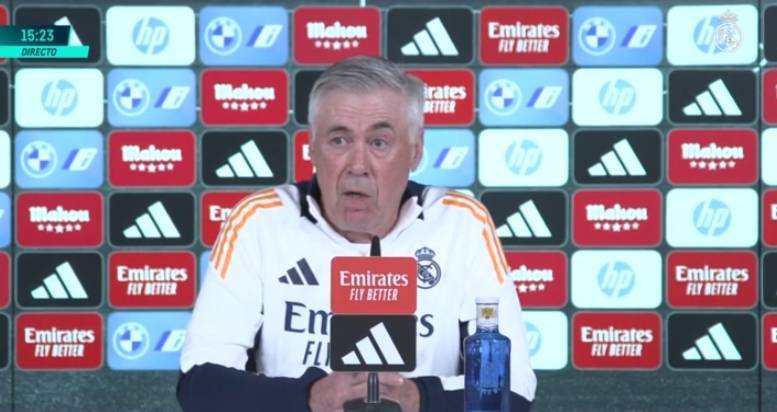 安切洛蒂：看了欧冠半决赛，巴萨差一点就晋级决赛，祝贺国米巴黎